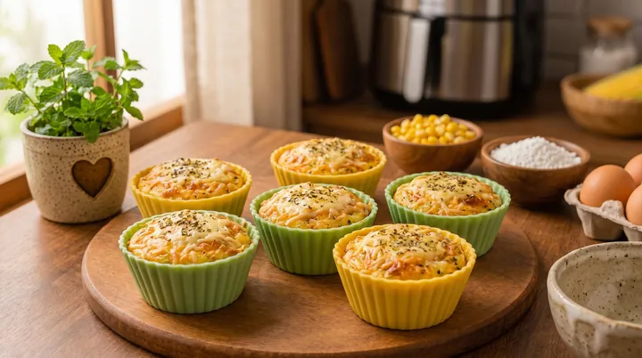 Receita salgada saudável